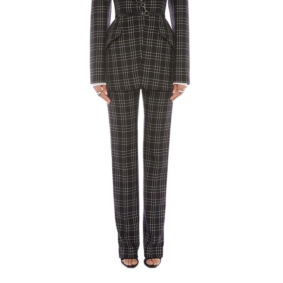 Alexander McQueen Straight Leg Cigarette Pants - Picture 2 of 7